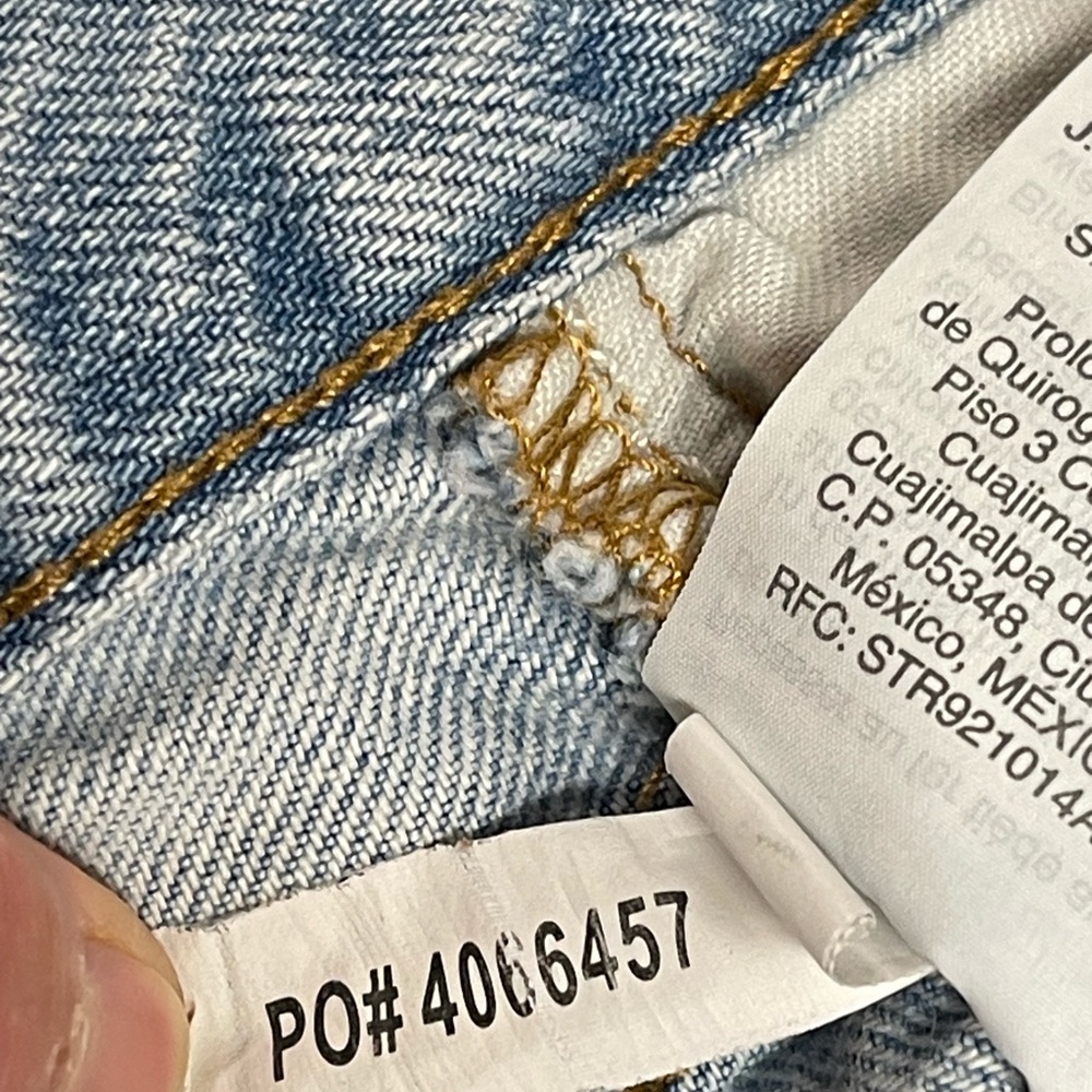 Madewell The Perfect Vintage Jean Distressed Size 26 - Picture 13 of 14